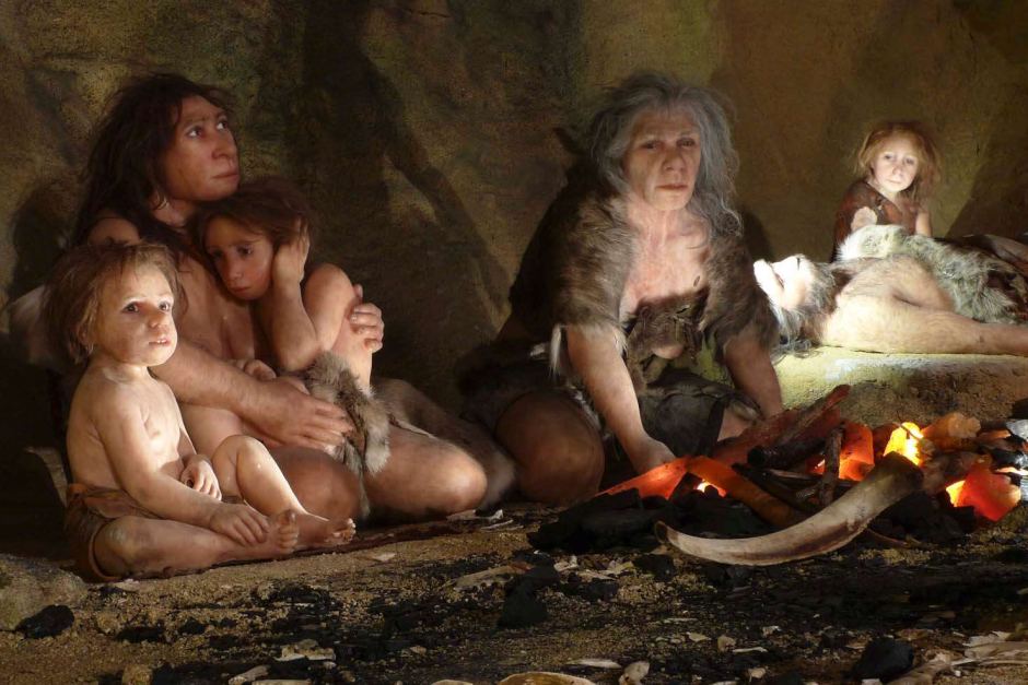 Groupe de Néanderthals
