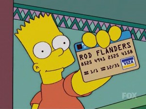Simpson credit card